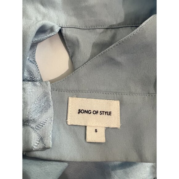 Song of Style Irene Top in French Blue - Picture 5 of 5